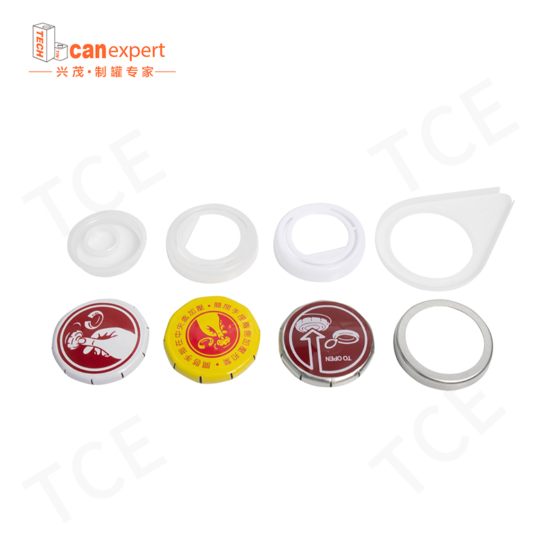 TCE- Accesorios de tapa de presión más vendida de estaño puede explicar los accesorios de tapa de presión